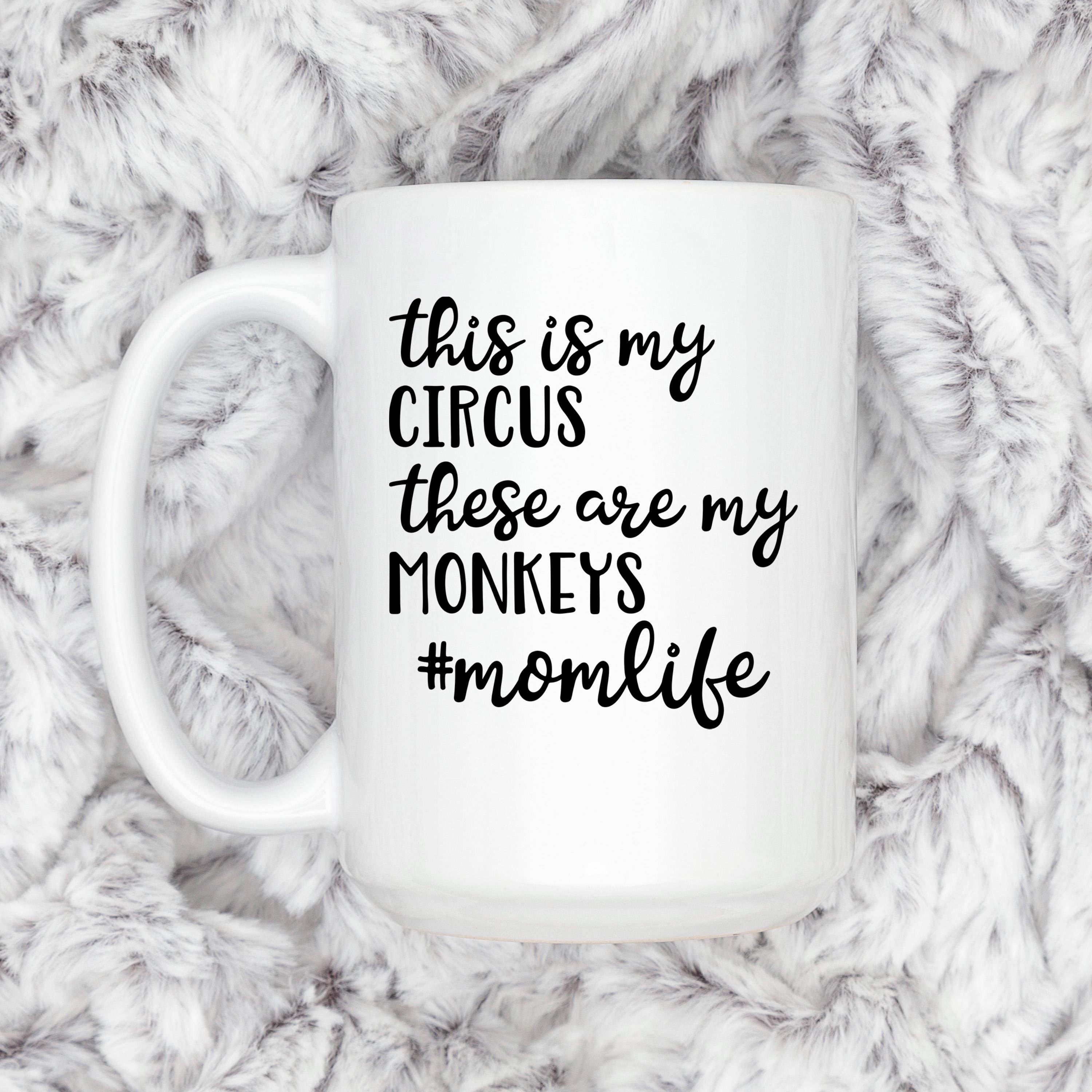 Funny Mom Coffee Mug – Ceramic Coffee Cup With Playful Message | Microwave Safe