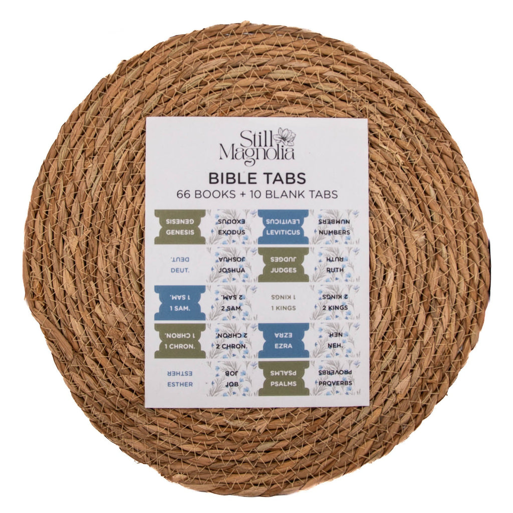 Bible Tabs - Wildflower Whisper Pattern
